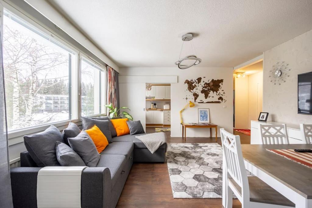 Valoisa Huoneisto Jossa Erinomaiset Vuoteet. Mikkeli Bagian luar foto