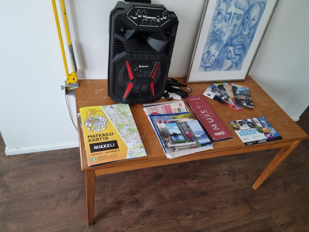Valoisa Huoneisto Jossa Erinomaiset Vuoteet. Mikkeli Bagian luar foto