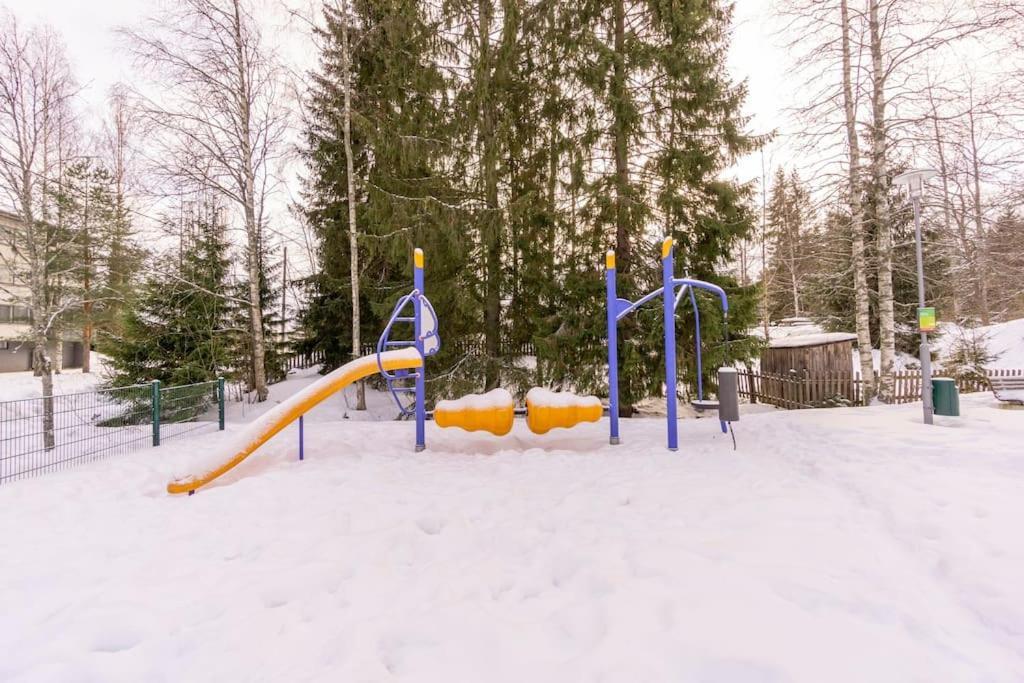 Valoisa Huoneisto Jossa Erinomaiset Vuoteet. Mikkeli Bagian luar foto